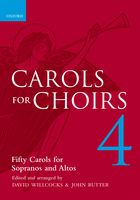 Carols for Choirs SSAA Choral Score cover